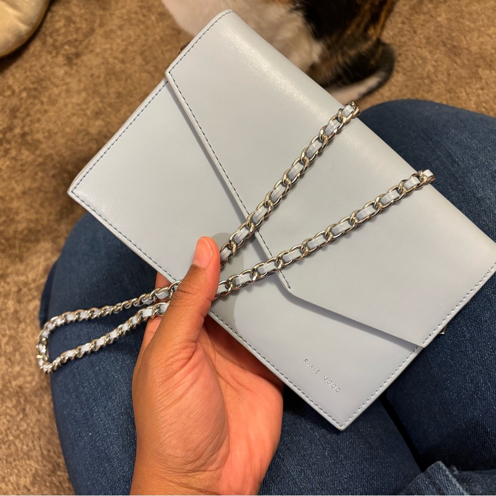 Pixie Mood Light Blue Crossbody Bag